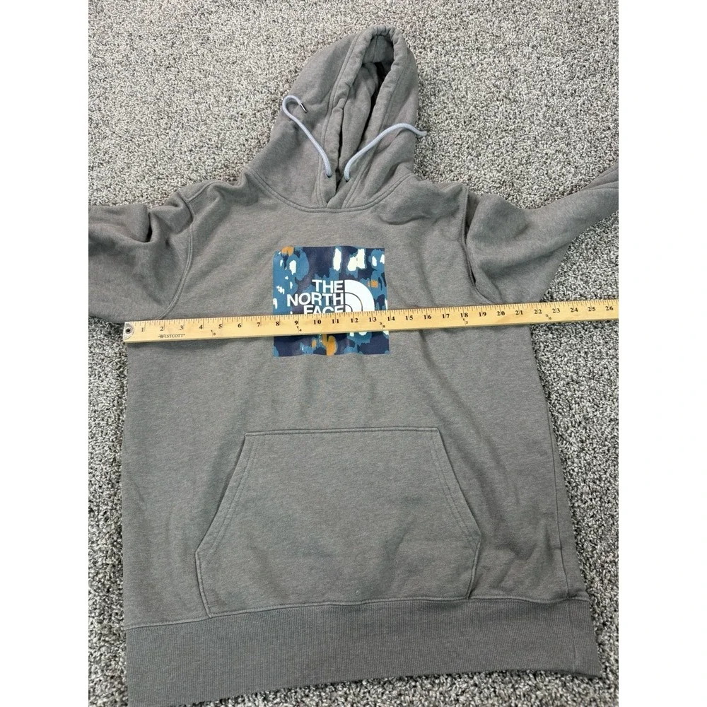 The North Face Fleece Hoodie Men's Size Medium Gray Outdoor